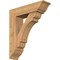 Ekena Millwork Olympic Traditional Smooth Bracket w/ Offset Brace, Western Red Cedar, 7 1/2"W x 28"D x 32"H BKT0806X28X32OLY01SWR - alternate 1